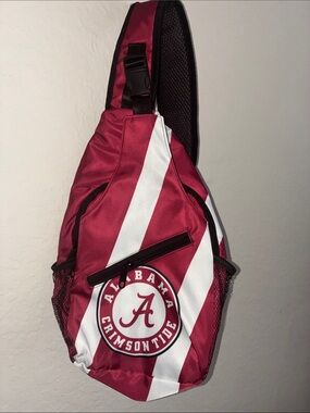 Alabama Crimson Tide Red Sling Crossbody Bag